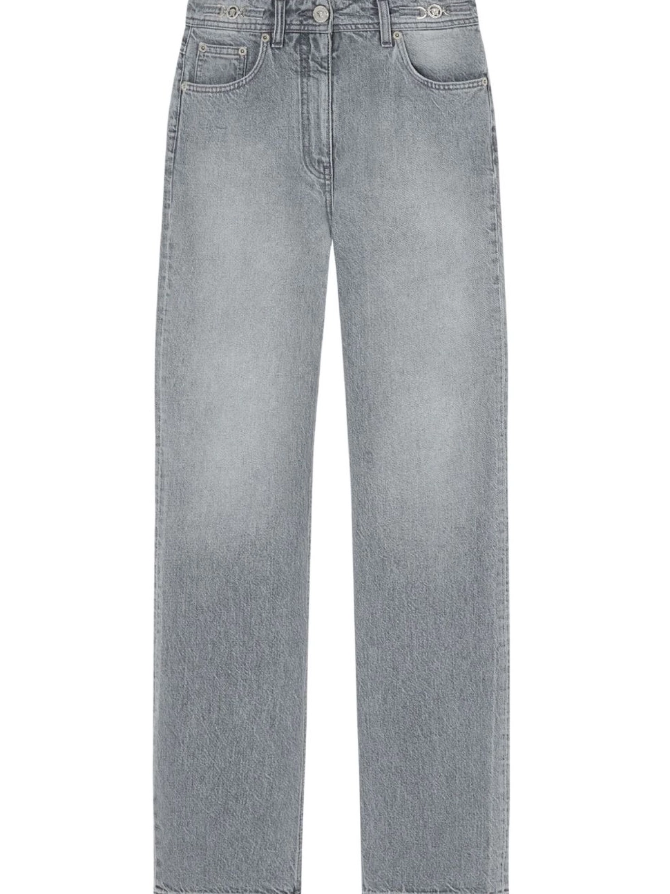 Affordable straight-leg jeans high-rise Versace Women 0729